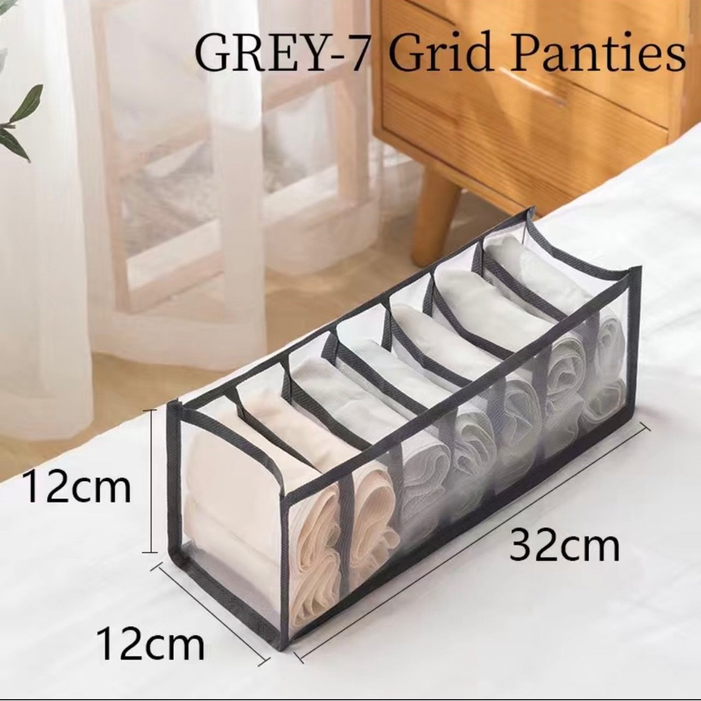 Foldable Underwear Storage Box, For Panty, Tie and Socks organizer